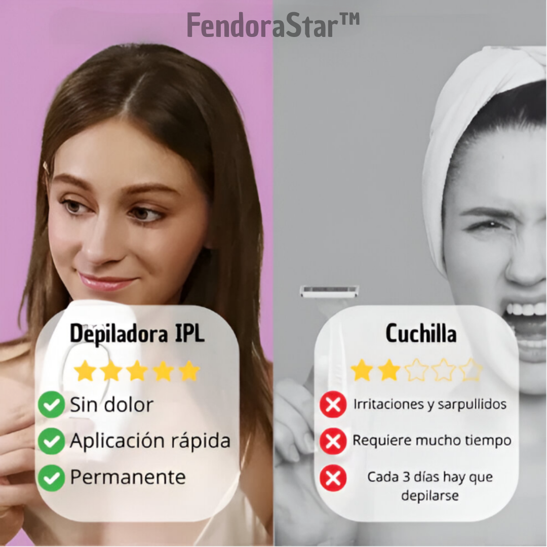 Depiladora de laser IPL PRO FendoraStar™